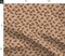 Fall Autumn Football Cute Sports Boho Brown Fall Sports Small Scale Americana Custom Printed Fabric by Spoonflower Various Fabrics by the Yard or Fat Quarter